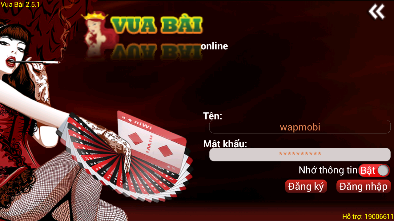 Game đánh bài java giò ít người chơi