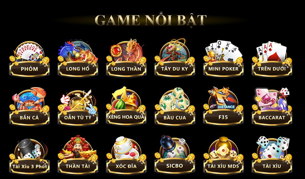 Nhiều trò chơi hấp dẫn khác nữa tại nhà cái BJ38 đẳng cấp