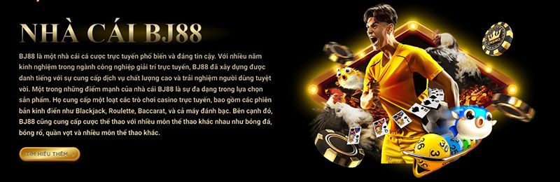 Nhà cái cá cược hàng đầu BJ38